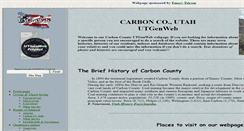 Desktop Screenshot of carbon-utgenweb.com